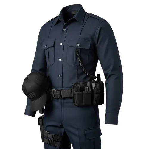 Black Security Guard Uniform