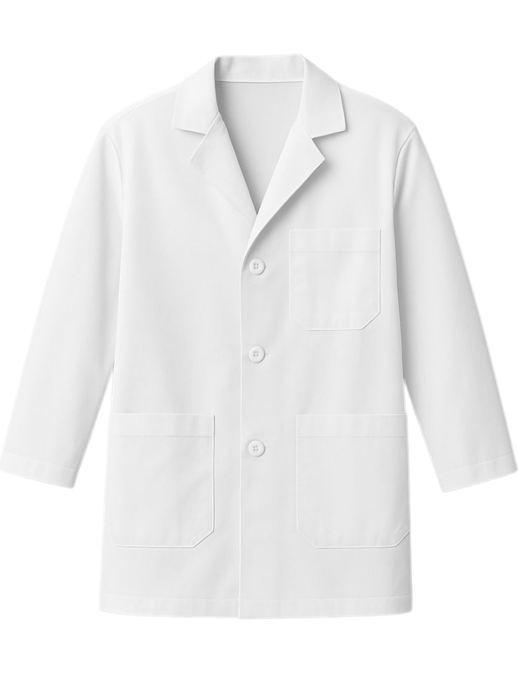 classic white lab coat