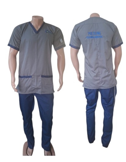 Home clinical medical scrubs uniform set