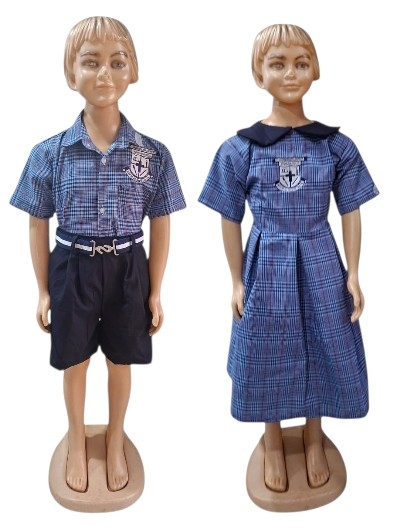 Home premium institutional checkered school uniform set (boys & girls)